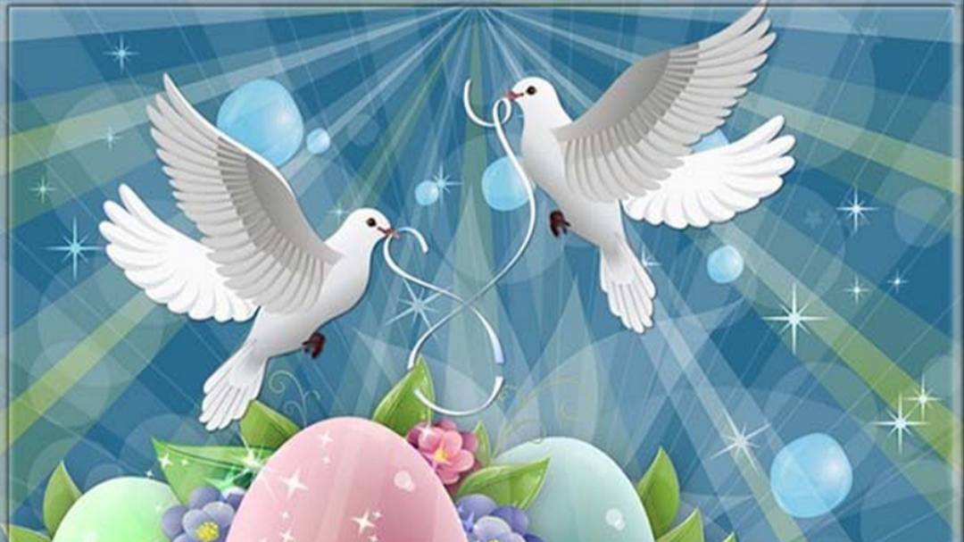 Поздравление с пасхой