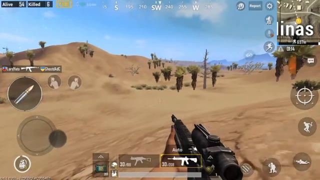 PUBG mobile (FPP SOLO MIRAMAR) смотреть онлайн