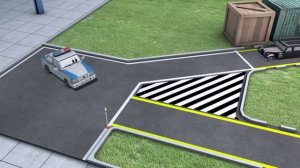 Будни Аэропорта 43  Экзамен по безопасной езде