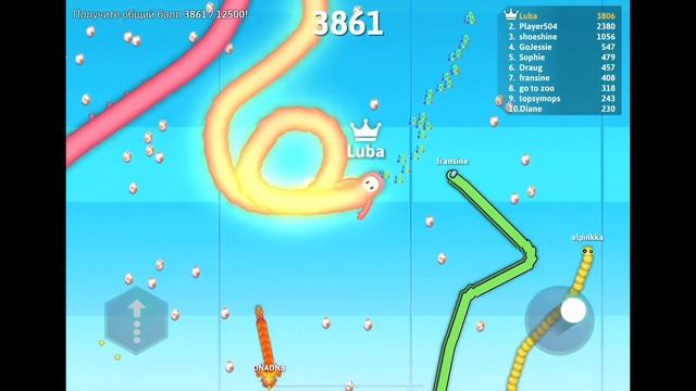 НОВОЕ СОБЫТИЕ В ИГРЕ ЗМЕЙКА🐍 FALL GUYS IN SNAKE.IO смотреть онлайн