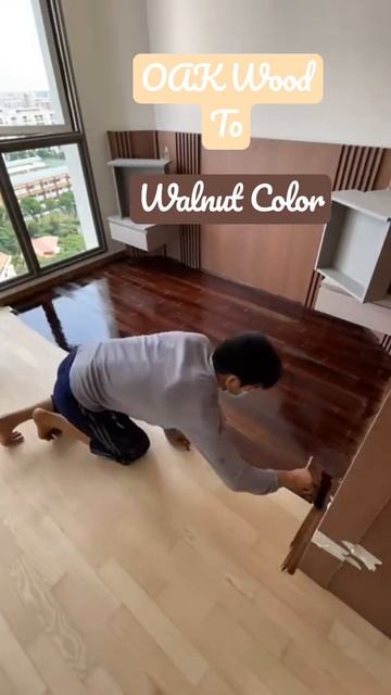 #OAK Wood To Walnut Color 🇸🇬🇸🇬🇸🇬 смотреть онлайн