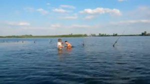 Кизомыс. Затяжное вытаскивание карпа!