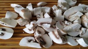 Плов с куриным филе и грибами