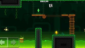 я прошёл the sewers с помощью секретной концовки! в geometry dash 2.2
