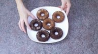 Donuts! (Gluten Free, Vegan, Made with Almond & Oat Flour)