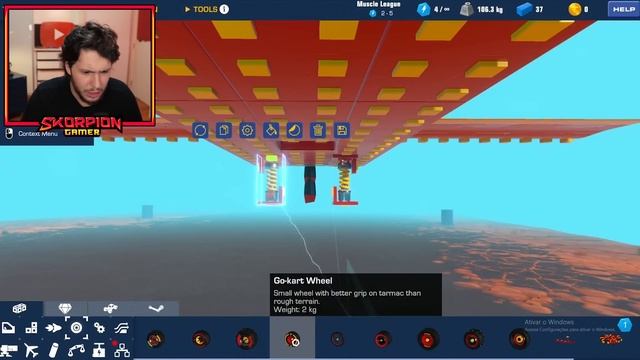 TENTANDO CONSTRUIR MEU PROPRIO CARRO FUTURISTA!! (980 Km/h) смотреть онлайн