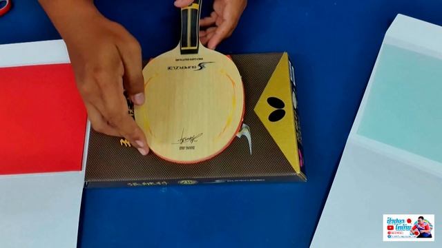 Zhang Jike Super ZLC Blade with Tenergy 05 Hard + Dignics 05 Review | PingpongThaibaan смотреть онлайн