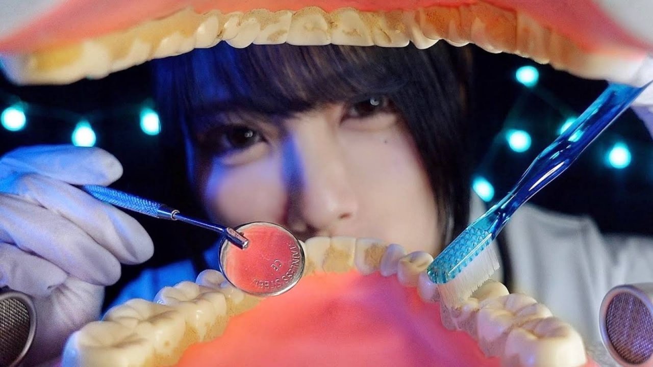 ASMR🦷 Давайте почистим ваши зубы прямо сейчас! смотреть онлайн