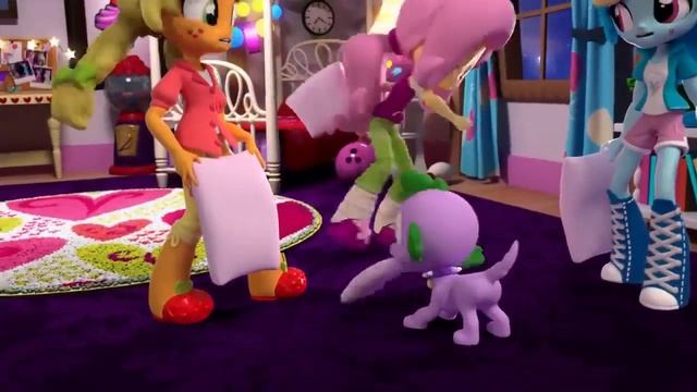 MLP: Equestria Girls Minis - Pillow Fight - Episode 4 смотреть онлайн