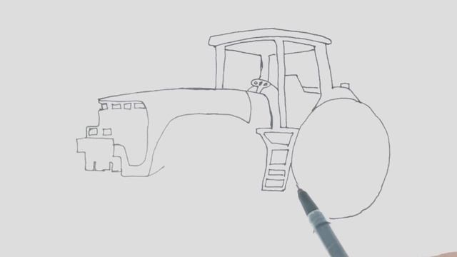 Traktör Çizimi смотреть онлайн