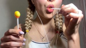 АСМР/ASMR /ЧУПА-ЧУПС/CHUPA-CHUPS/ СОСУ/ОБЛИЗЫВАЮ/ТЕКУТ СЛЮНЬКИ/ ASMR Lollipop  🍭🍭🍭
