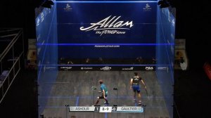QuickHit: ABSOLUTELY BRUTAL RALLY - Ramy Ashour & Gregory Gaultier