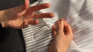 Как сплести петлю из ниток