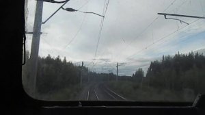 Поездка в кабине тепловоза 2М62-0324 (ТЧ-26).