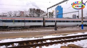 Поезда для детей и машинки. Сборник мультиков про транспорт, поезда и вагоны