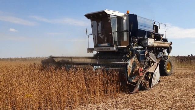 КЗС-9.1 Славутич. Жнива 21.09.2023. Соя . Хмельницька область. смотреть онлайн