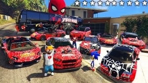 Я УГНАЛ "VENOM" ТАЧКИ Человека Паука С СОНИКОМ ИЗ РЕАЛЬНОЙ ЖИЗНИ В ГТА 5