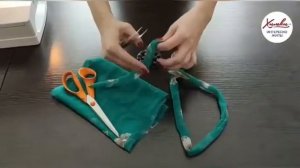 Видеоурок специалиста Шамаевой Натальи Владимировны на тему:"Украшение из деревянных бусин и шифона