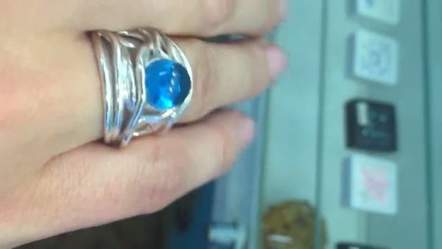 Кольцо нити с Лондон Топазом смотреть онлайн