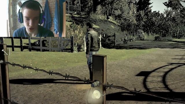 The Walking Dead: Season One Пошли в Ферму помогли Хозяйством Прохождение #3 смотреть онлайн