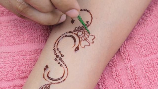 just mehndi - S Beautiful,stylish and easy mehendi designs for front hands/Simple Henna designs 202 смотреть онлайн