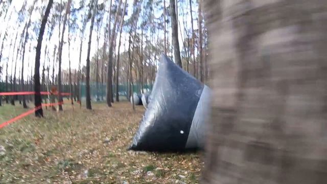 Выездной пейнтбол. Подготовка площадки смотреть онлайн