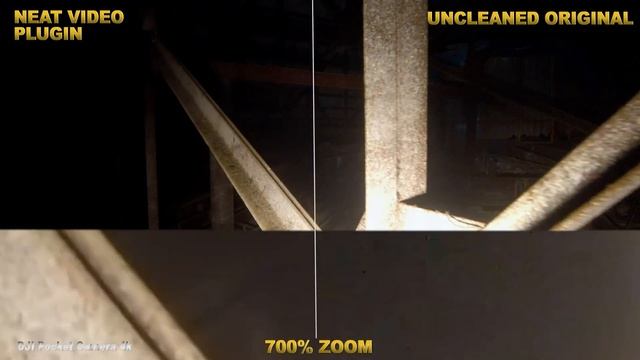 NEAT VIDEO plugin side by side example PT1- BEFORE YOUTUBE