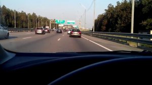 Часть дороги Нахабино-Новорижское шоссе-Мкад.