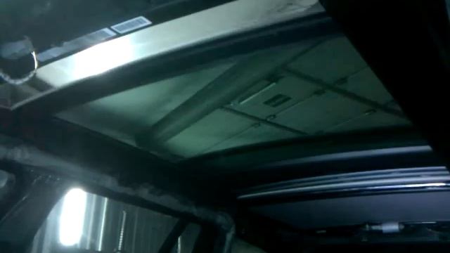 Autodarna - BMW E61 panoramic sunroof test смотреть онлайн