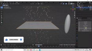 How to make realistic rain in blender. #blender3d