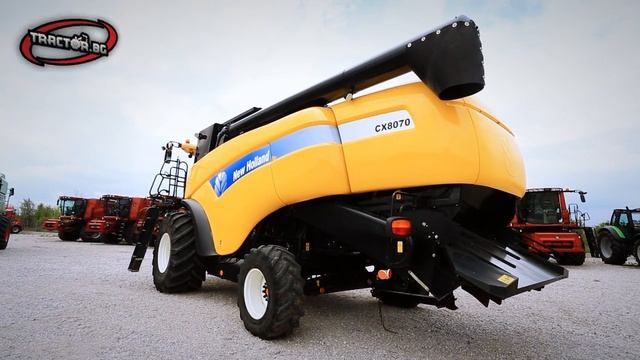 Комбайн NEW HOLLAND CX 8070 смотреть онлайн