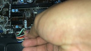 (JFP1 or JFP2) how to install front panel connector MB-MSI របៀបតម្លើង front connector