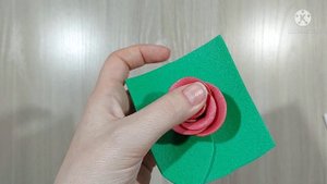 красивый букет из фоамирана