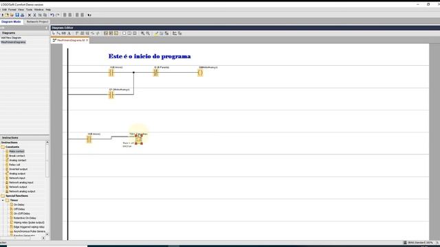 LogoSoft - Ladder 05: Funções especiais (Timer)