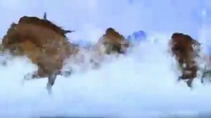 Далеко, далеко, ускакала в поле молодая лошадь.