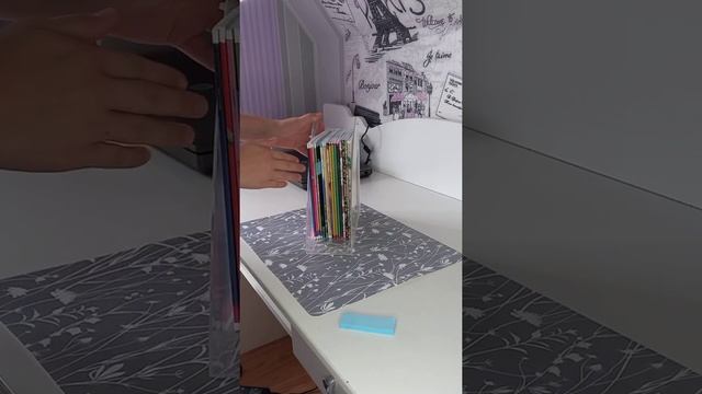 Расхламление рабочего стола/ Уборка/Подготовка к учебному года/Study with me смотреть онлайн