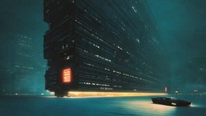 MALL Blade Runner Ambience Massive Cyberpunk Ambient Music 2099 Focus & Sleep Ambience 4K