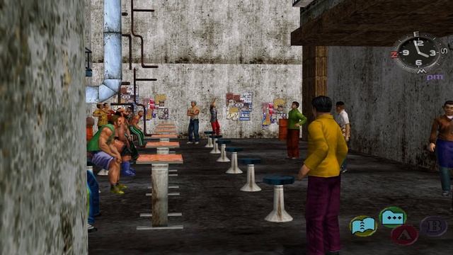 Shenmue 2 View: Fighting Place AKA Arm Wrestling