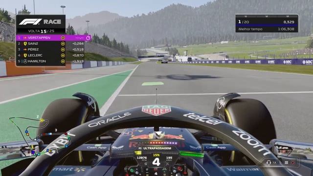 Sprint Com Max  Verstappen| saindo de último | IA 110