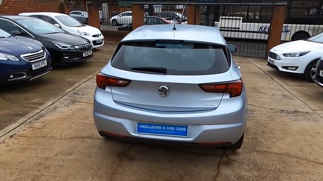 VAUXHALL ASTRA 1.4 DESIGN 5d 123 BHP смотреть онлайн