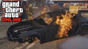 Как ездить на взорваной машине в GTA Online