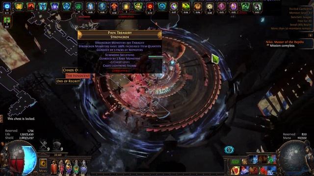 Path of exile 3.20 SSC MF Cold Occultist BladeVortex T16 defiled cathedral смотреть онлайн