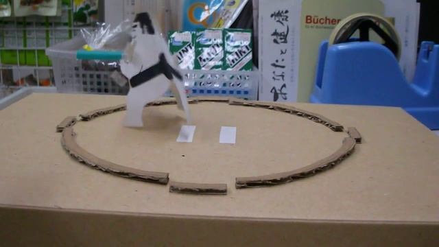 Original  paper  sumo    オリジナル紙相撲