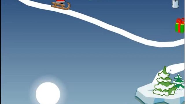 Снежная линия. игра. Игра как мультик. смотреть онлайн