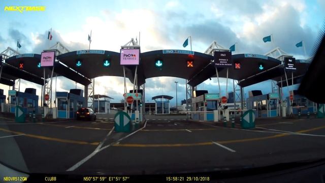 Calais to Dover by Ferry смотреть онлайн