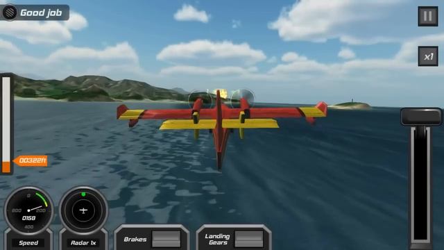 Flight Pilot Simulator 3D 2015 - Android / iOS Gameplay Review