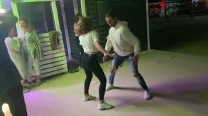 SALSA SOCIAL DANCING / Sergey Gazaryan & Adelina / Jimmy Bosch - Buscando la Verdad @ QFest 2020