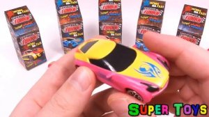 Машинки турбо: для мальчиков, сюрприз и мармелад FreshToy/Toy Cars surprise box, Kinder Surprise