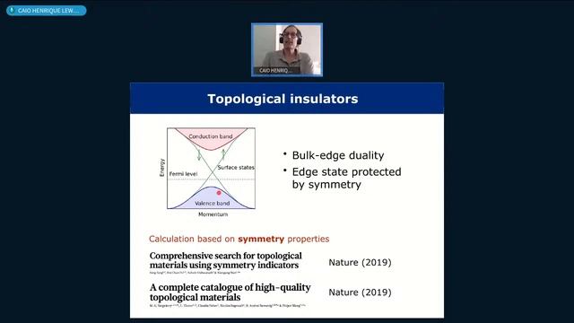 Palestra 1: Estados Topológicos da Matéria - Caio Henrique Lewenkopf (UFF) смотреть онлайн