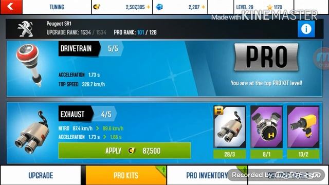 Asphalt 8 - Peugeot SR1 Mastery Rewards & Upgrades смотреть онлайн